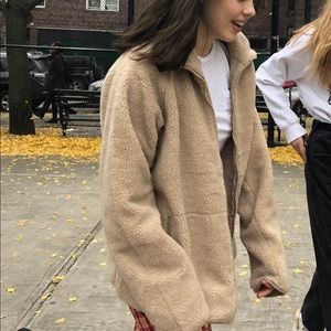 Brandy Melville sherpa jacket